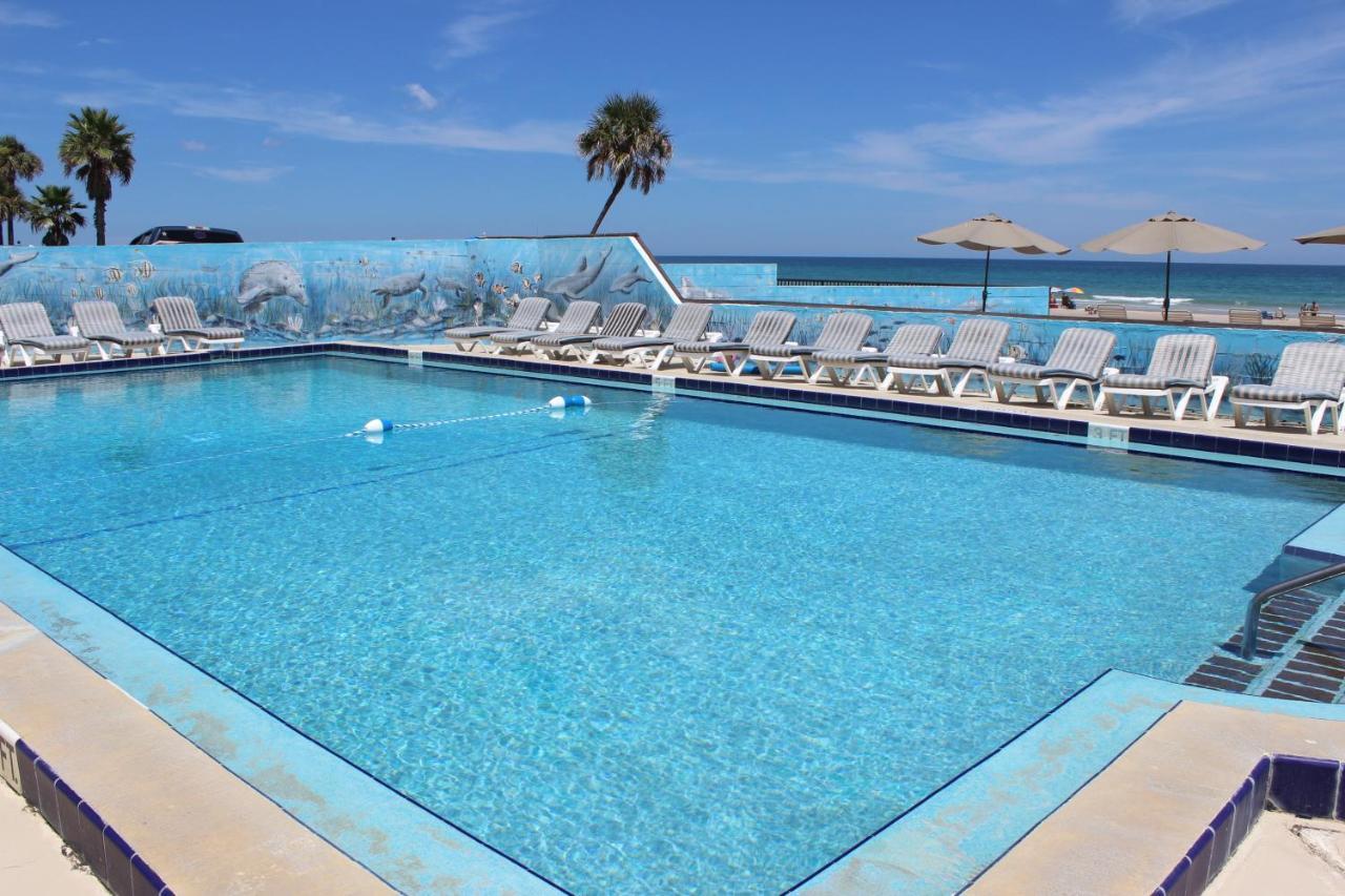 Shoreline Suites & Cabana Cottages - Beachfront دايتونا بيتش المظهر الخارجي الصورة