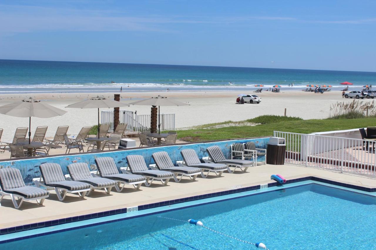 Shoreline Suites & Cabana Cottages - Beachfront دايتونا بيتش المظهر الخارجي الصورة